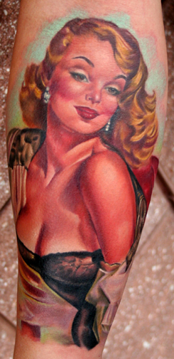 Tattoos - Tim Harris - Tried and True Elvgren